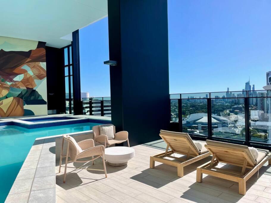 Stunning Riverview 1Bedroom Serviced Apt Gold Coast Kültér fotó